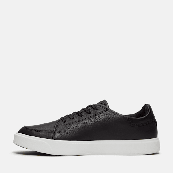 Timberland Emerson Street Sneaker Black Full-Grain Men'S