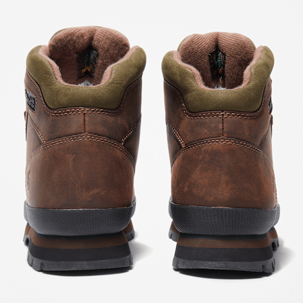 Timberland Mens Euro Hiker Leather Boot Brown