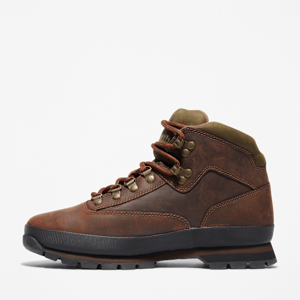 Timberland Mens Euro Hiker Leather Boot Brown