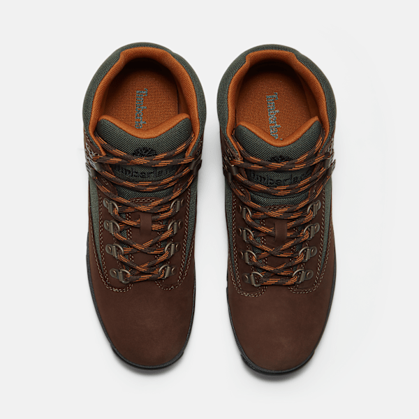 Timberland Euro Hiker Dark Brown Nubuck Men'S