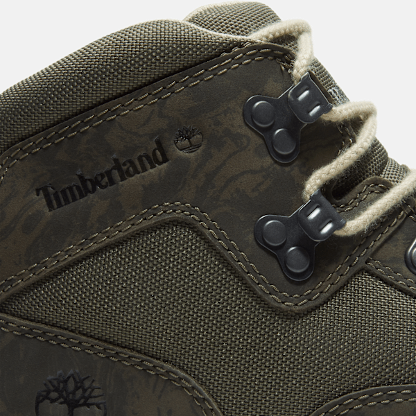 Timberland Euro Hiker Dark Green Nubuck/Camo Men'S