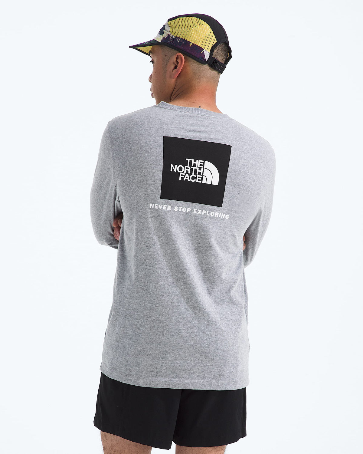 The North Face Men’s Evolution Box NSE Regular Long-Sleeve Tee