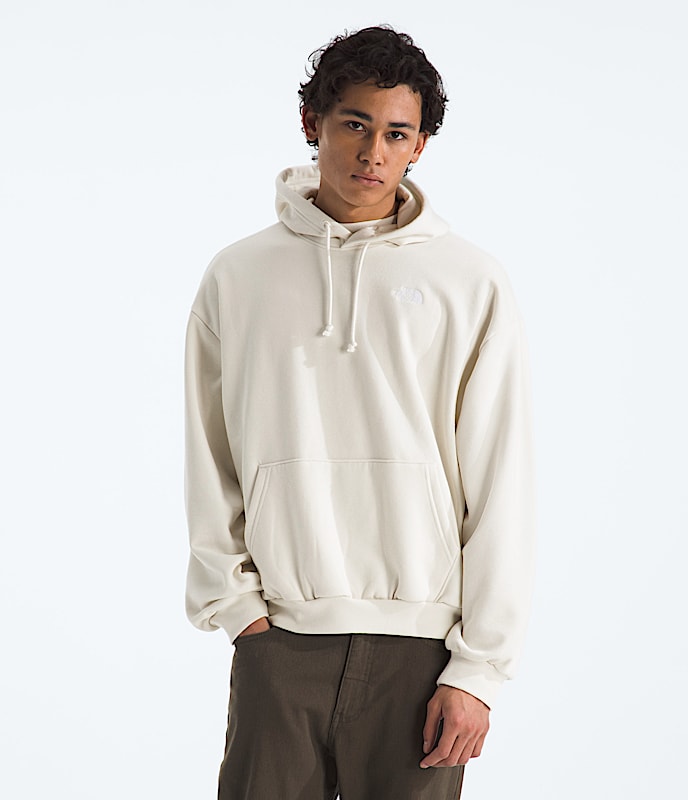 The North Face Men Evolution Simple Dome Oversized Hoodie Summit Navy TNF Mid Grey Heather TNF Black Sumac Woodland Green