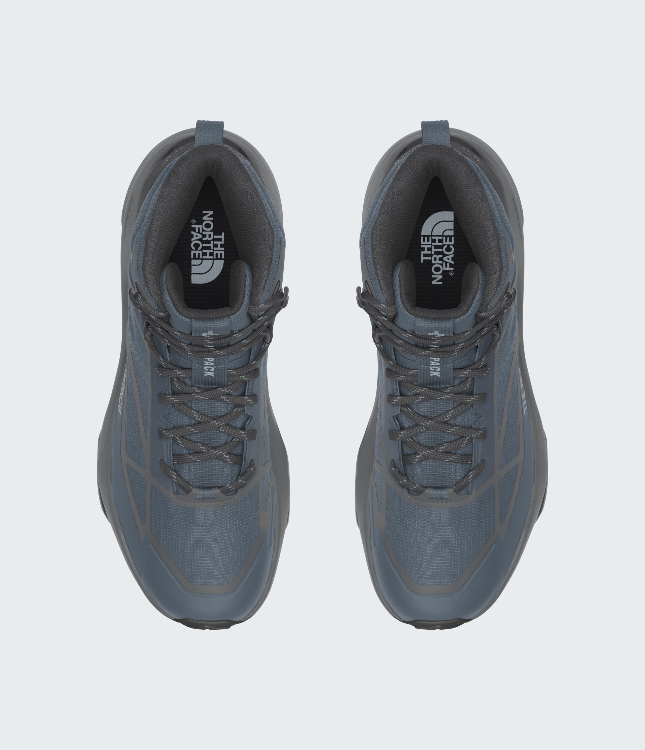 The North Face Mens Fastpack Mid Waterproof Boots Granite Grey Granite Grey