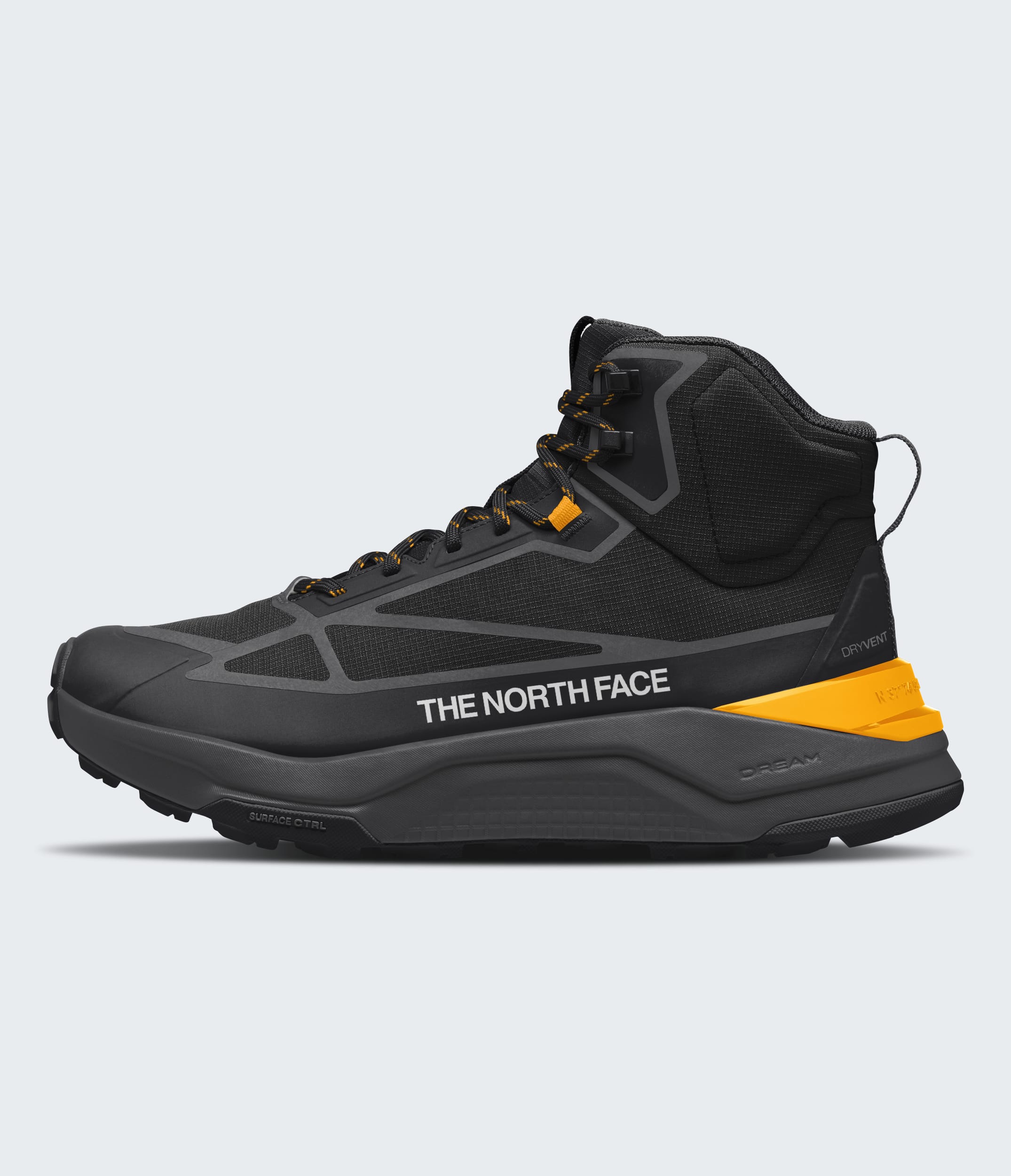 The North Face Mens Fastpack Mid Waterproof Boots Tnf Black Tnf Black