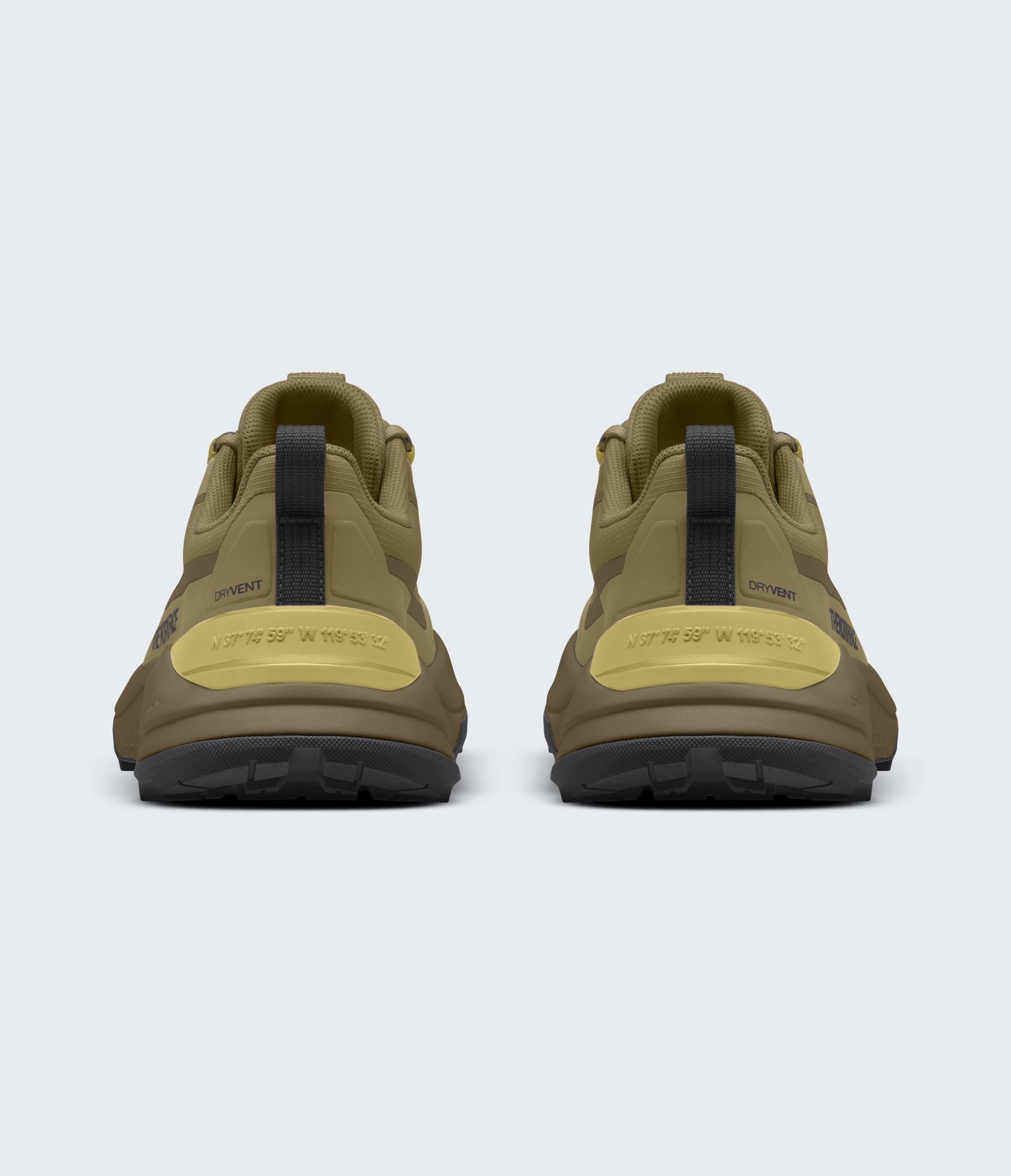 The North Face Mens Fastpack Waterproof Shoes Cedar-Pear Cedar-Pear