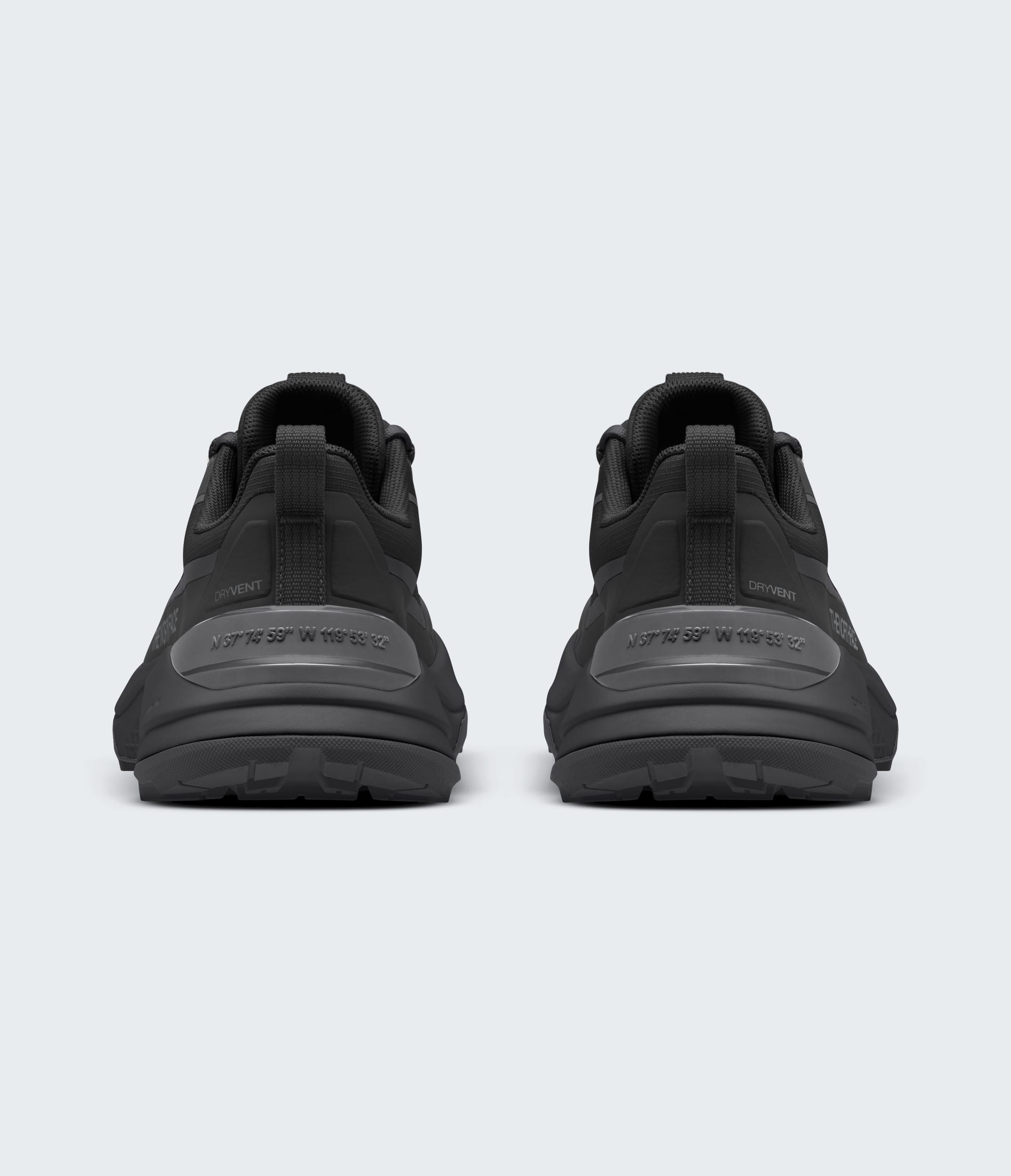The North Face Mens Fastpack Waterproof Shoes Tnf Black Tnf Black