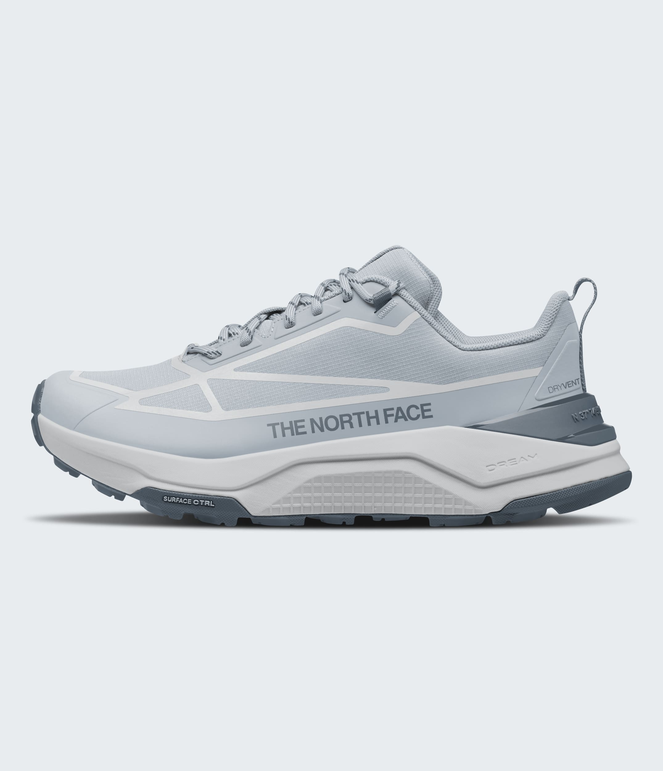 The North Face Mens Fastpack Waterproof Shoes Frost Grey-Glacier Gray Frost Grey-Glacier Gray
