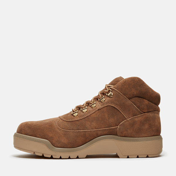 Timberland Field Boot Beige Suede Men'S