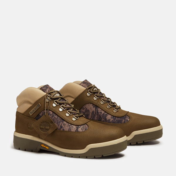 Timberland Field Boot Olive Nubuck/Camo Men'S