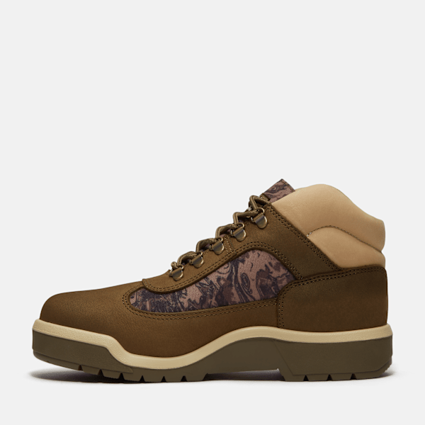 Timberland Field Boot Olive Nubuck/Camo Men'S