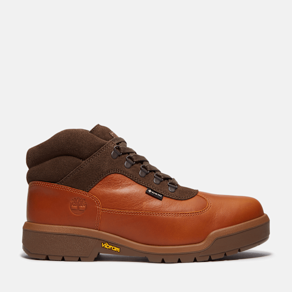 Timberland Field Boot With Gore-Tex Membrane Brown Full-Grain Men'S