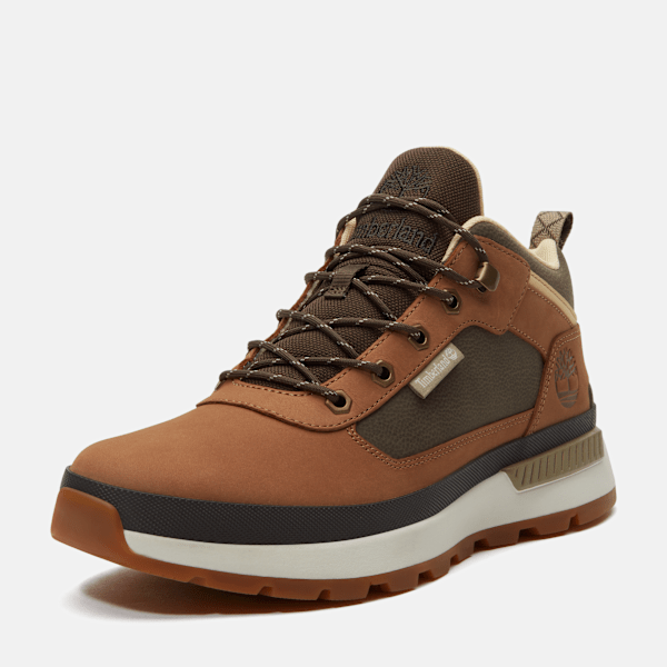 Timberland Field Trekker Sneaker Brown Nubuck/Dark Brown Men'S