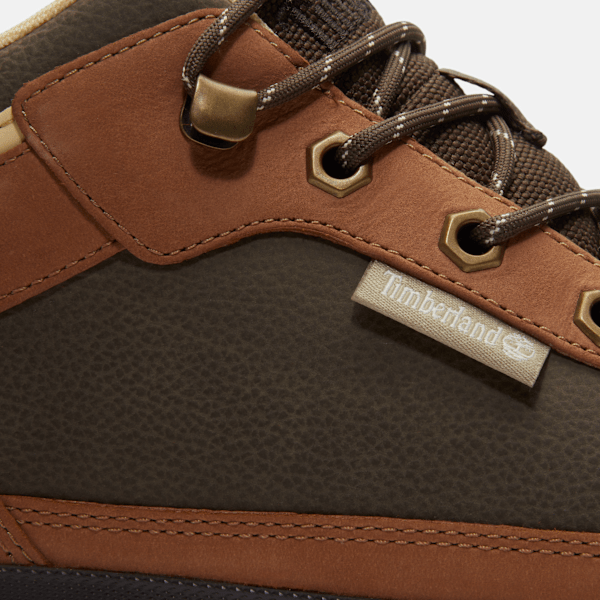 Timberland Field Trekker Sneaker Brown Nubuck/Dark Brown Men'S