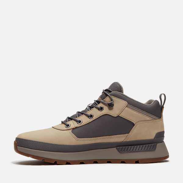 Timberland Field Trekker Sneaker Light Beige Nubuck Men'S