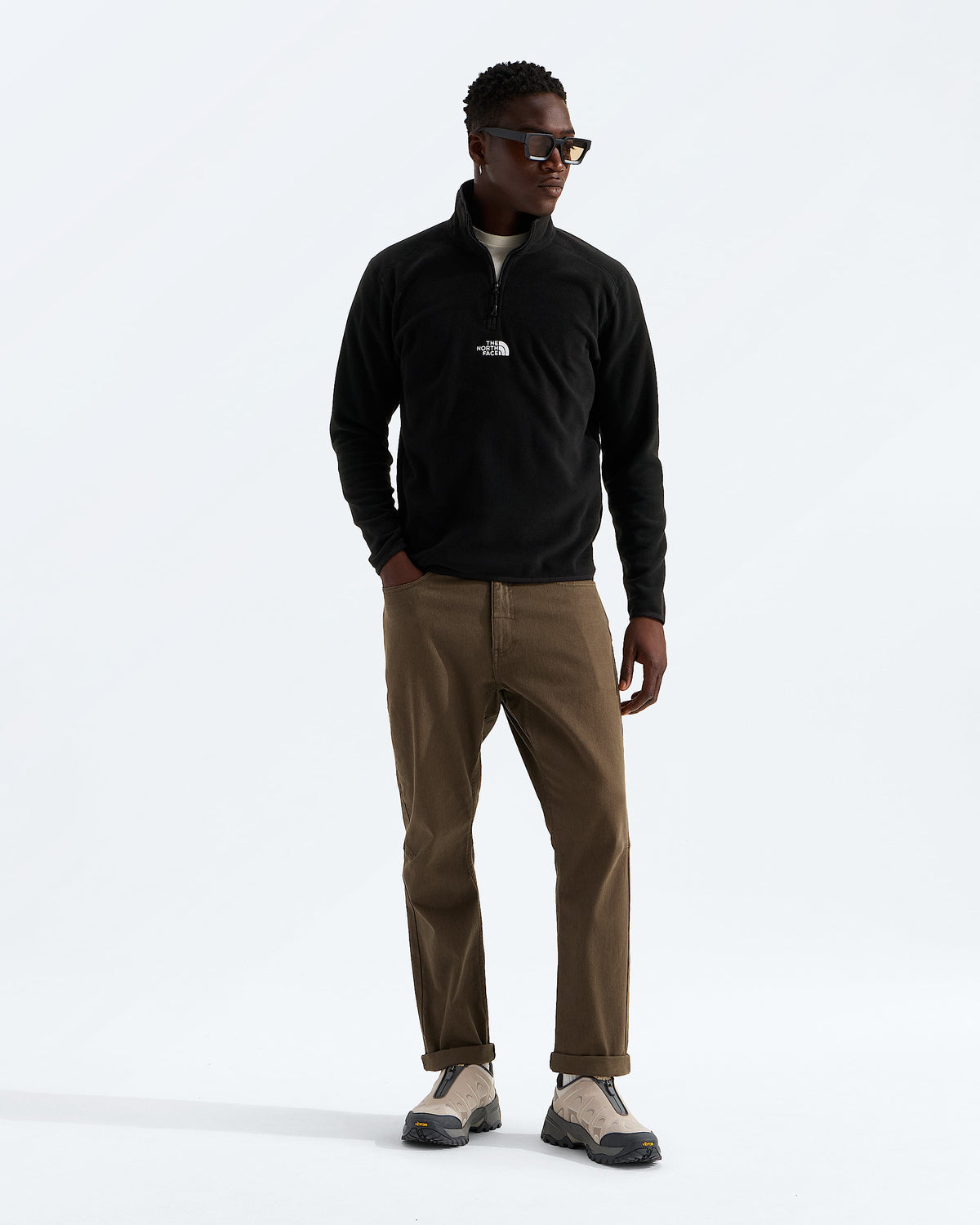 The North Face Men’s Glacier ¼ Zip—Embroidered Logo