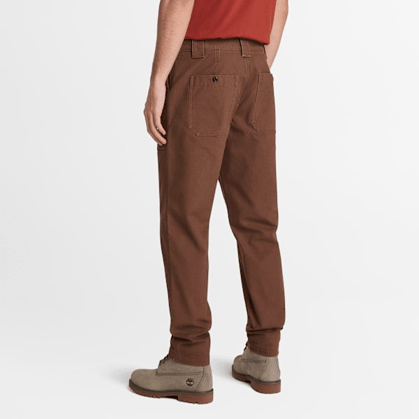 Timberland Goffstown Washed Canvas Fatigue Pant Pinecone Men'S