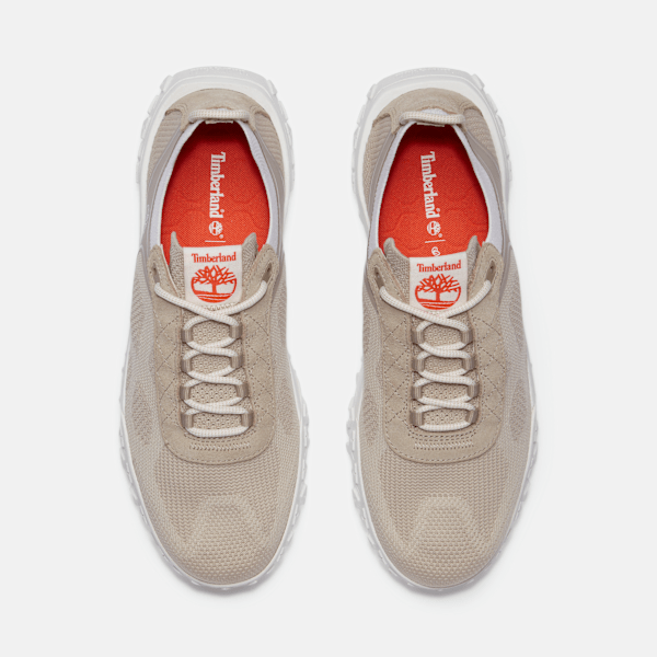 Timberland Greenstride Motion 6 Low Lace-Up Hiking Boot Light Taupe Mesh Men'S