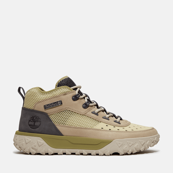 Timberland Greenstride Motion 6 Mid Lace-Up Hiking Boot Light Green Men'S