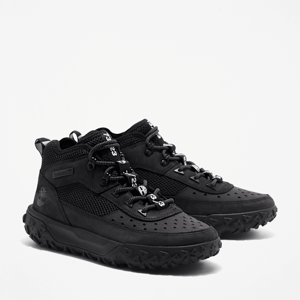 Timberland Greenstride Motion 6 Mid Lace-Up Sneaker Black Men'S