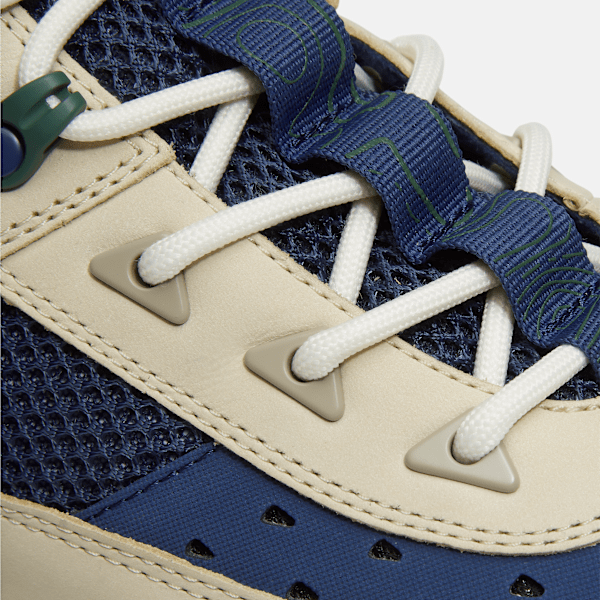Timberland Greenstride Motion 6 Mid Perforated Sneaker Navy Nubuck/Light Beige Men'S