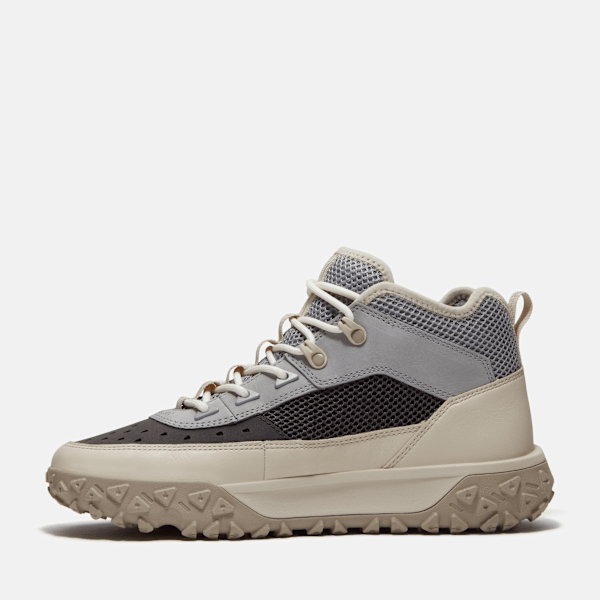 Timberland Greenstride Motion 6 Mid Perforated Sneaker White Full-Grain Men'S