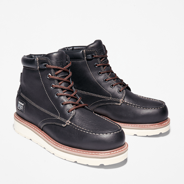 Timberland Gridworks 6" Waterproof Work Boot Black Men'S