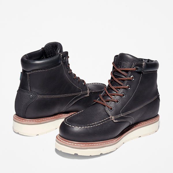 Timberland Gridworks 6" Waterproof Work Boot Black Men'S