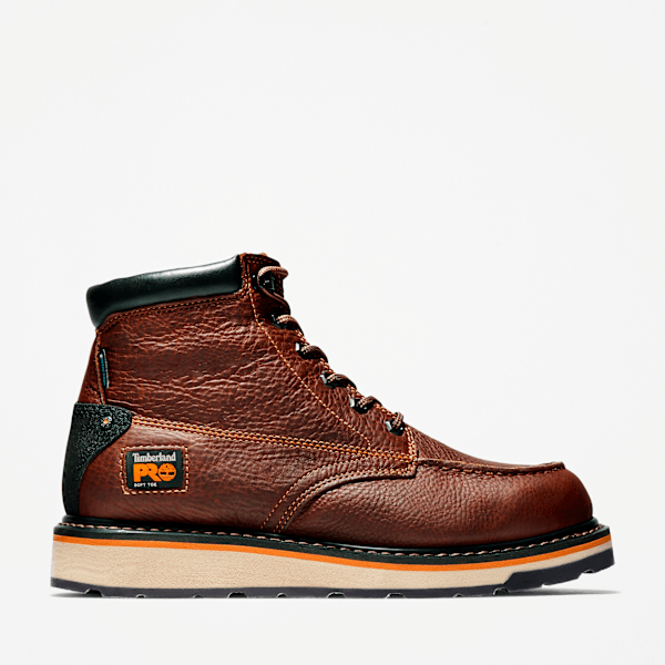 Timberland Gridworks 6" Waterproof Work Boot Rancher Brown Men'S