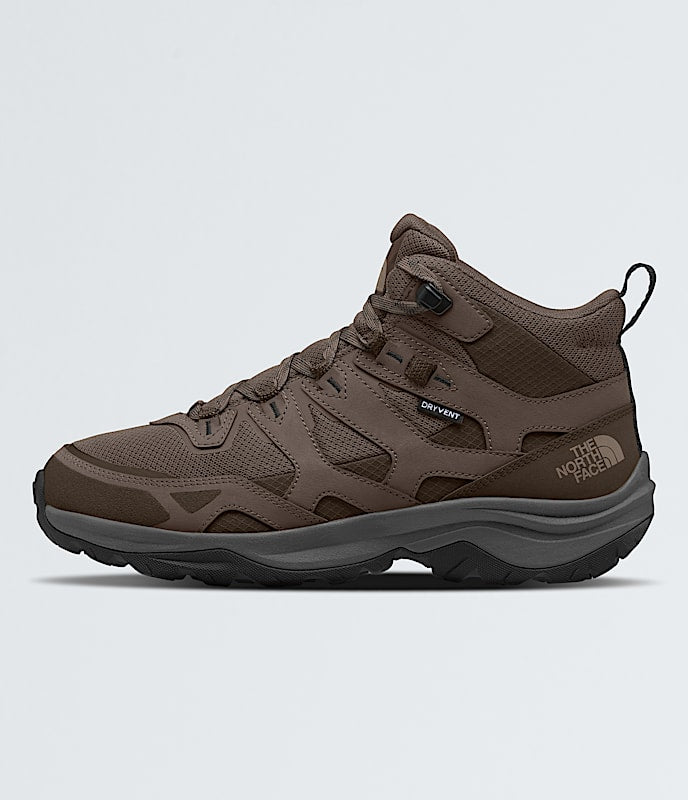 The North Face Mens Hedgehog 3 Mid Waterproof Boots Smokey Brown