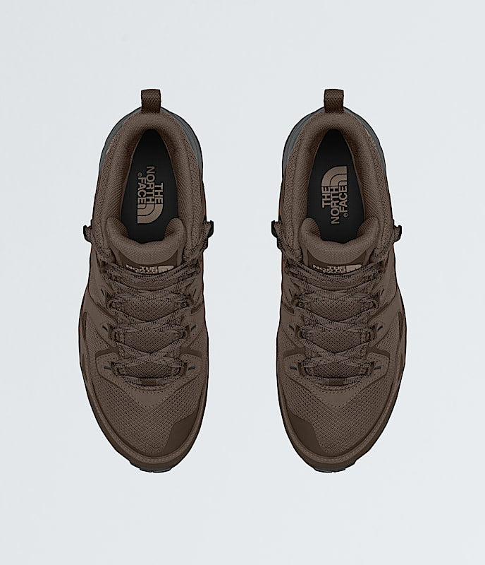 The North Face Mens Hedgehog 3 Mid Waterproof Boots Smokey Brown