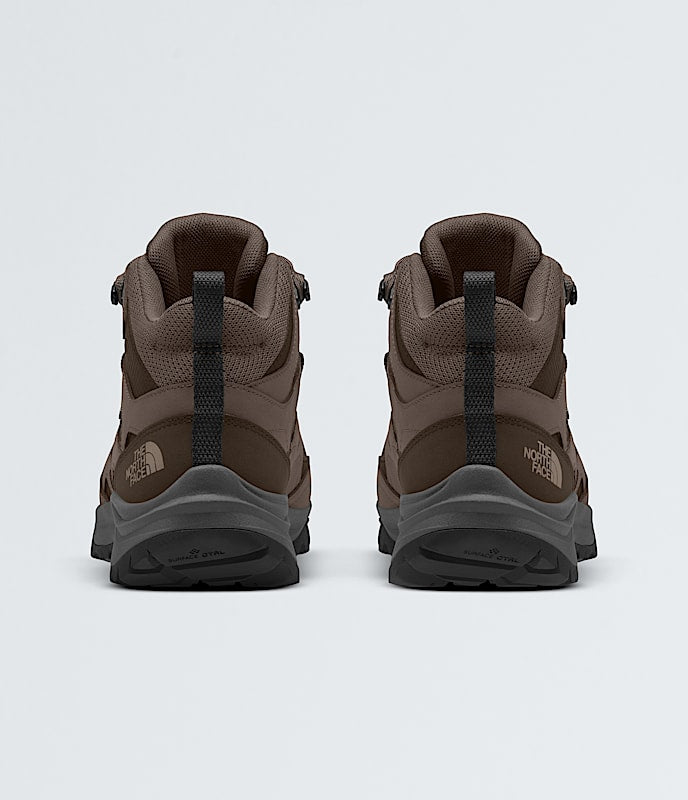 The North Face Mens Hedgehog 3 Mid Waterproof Boots Smokey Brown