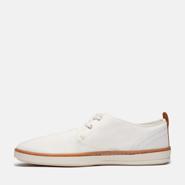 Timberland Hookset Canvas Sneaker White Canvas Men'S