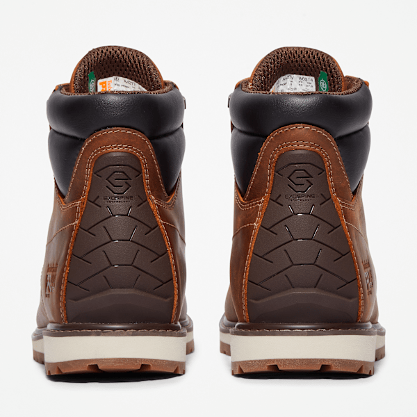 Timberland Irvine 6" Work Boot Brown Men'S