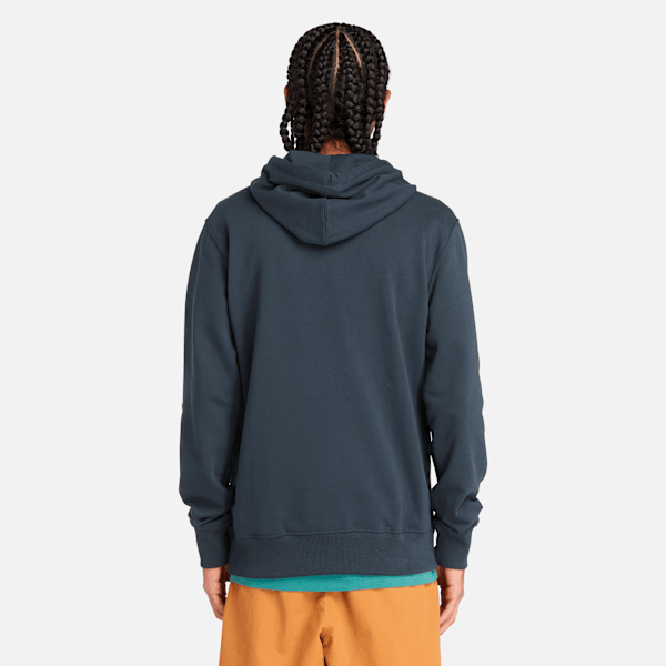 Timberland Kennebec River Tree Logo Hoodie Dark Denim Men'S