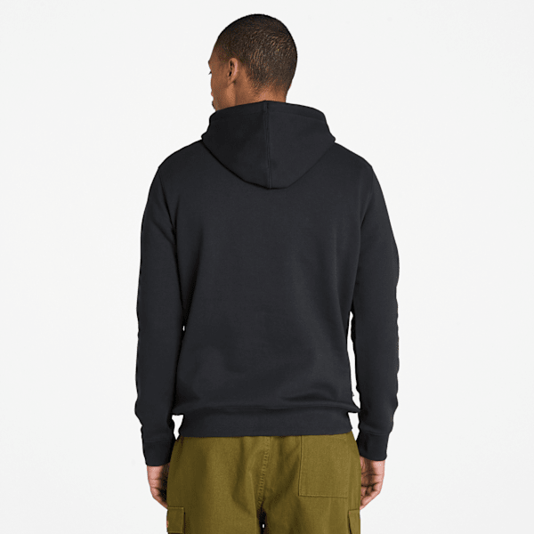 Timberland Kennebec River Tree Logo Hoodie Black/Wheat Men'S
