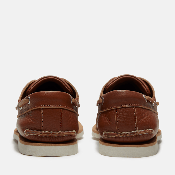 Timberland Lake House Classic 2-Eye Boat Shoe Rust Full-Grain Men'S