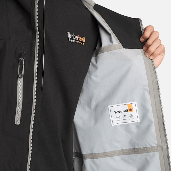 Timberland Mobi Flex Tech 3 Layer Waterproof Jacket Black Men'S