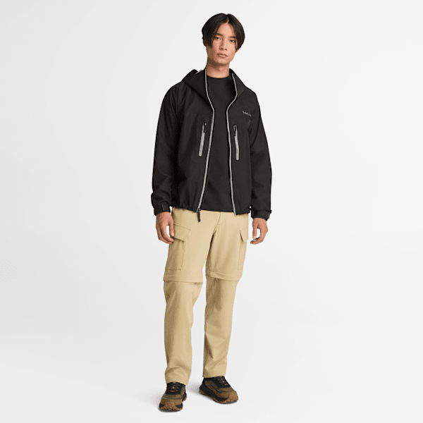 Timberland Mobi Flex Tech 3 Layer Waterproof Jacket Black Men'S