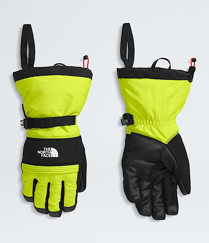 The North Face Men Montana Ski Gloves TNF Medium Grey Heather Sumac TNF Black Dusk Blue Fizz Lime