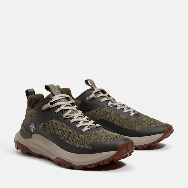 Timberland Motion Access Low Lace-Up Sneaker Dark Green Knit Men'S