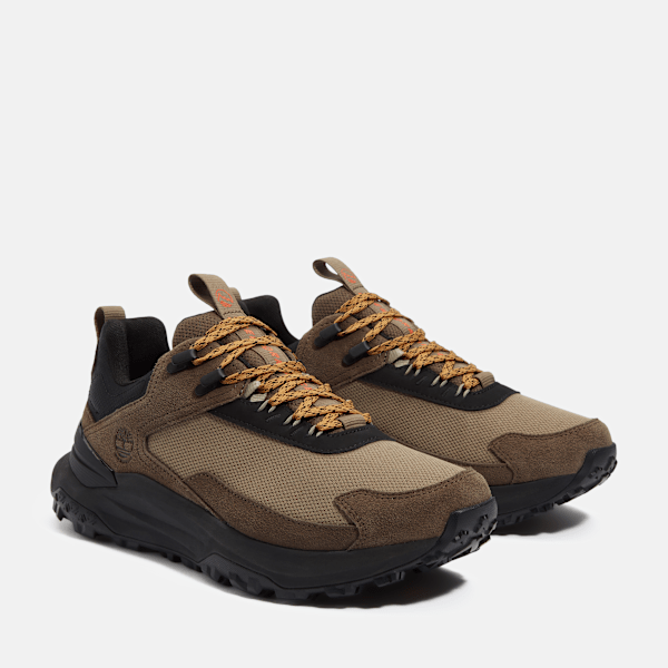 Timberland Motion Access Waterproof Sneaker Beige Mesh/Brown Men'S