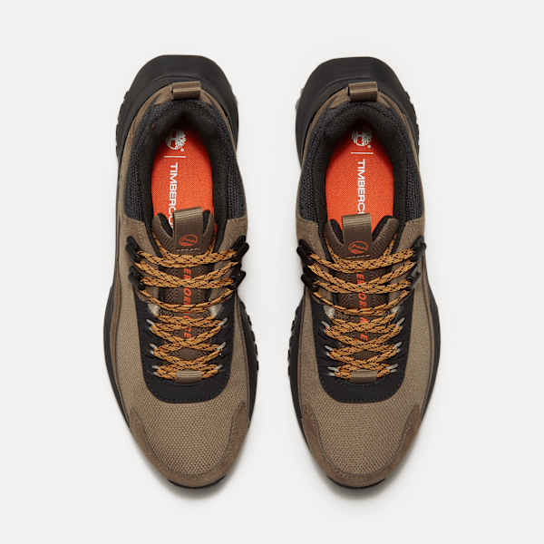 Timberland Motion Access Waterproof Sneaker Beige Mesh/Brown Men'S