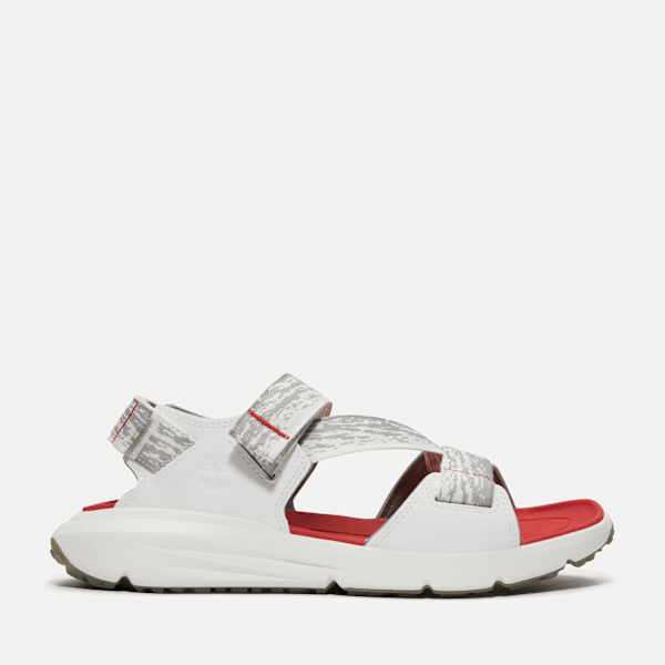 Timberland Motion Dune Backstrap Sandal White Webbing Men'S