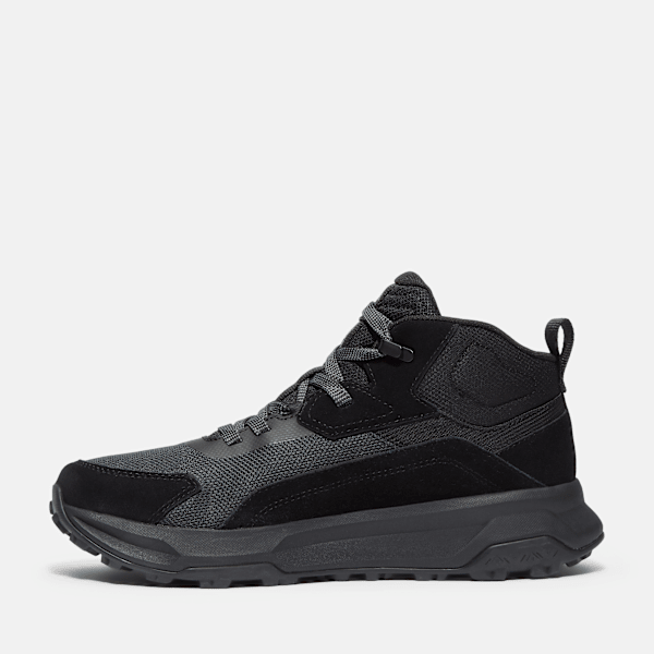 Timberland Motion Ledge Mid Sneaker Black Suede Men'S
