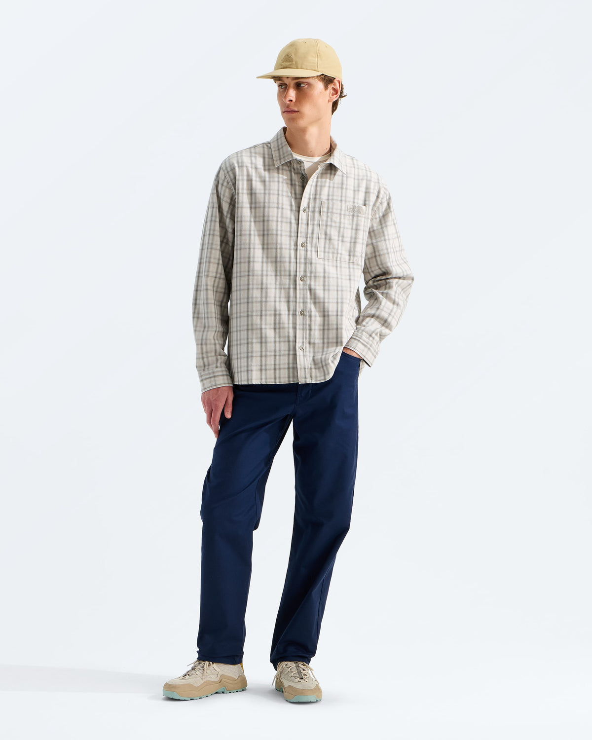 The North Face Men’s Mountain Falls Flannel Button-Down Long-Sleeve Shirt