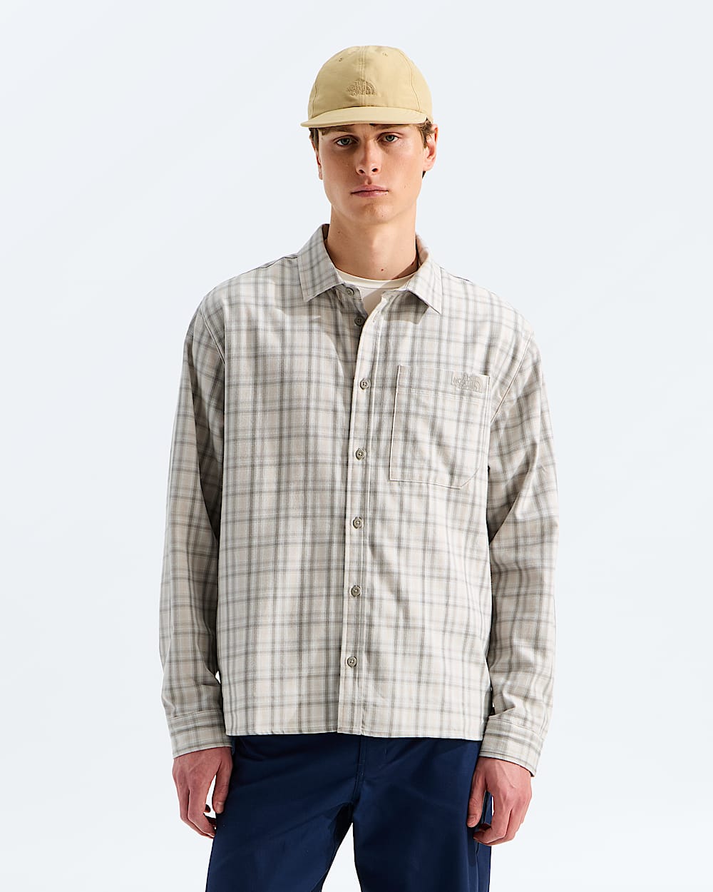 The North Face Men’s Mountain Falls Flannel Button-Down Long-Sleeve Shirt