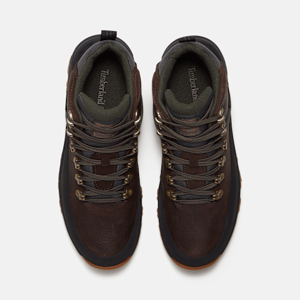 Timberland Mt Maddsen 20 Hiking Boot Dark Brown Full-Grain Men'S