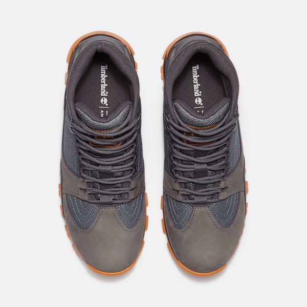 Timberland Mt Maddsen Mid Lace-Up Hiking Boot Dark Grey Nubuck Men'S