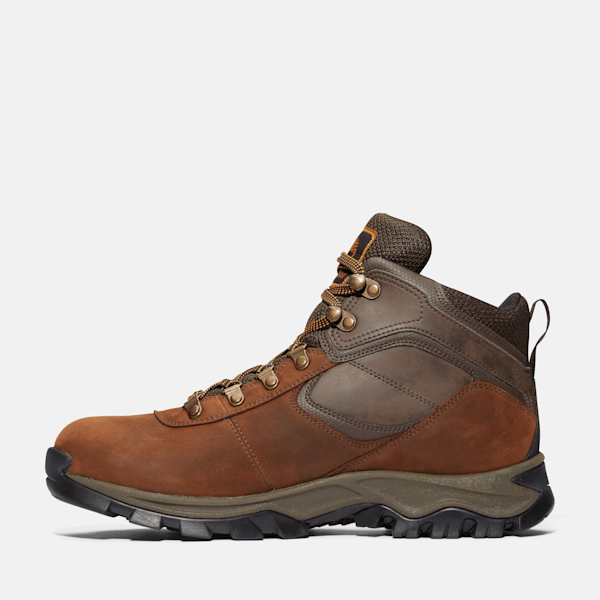 Timberland Mt Maddsen Mid Waterproof Hiking Boot Dark Brown Men'S